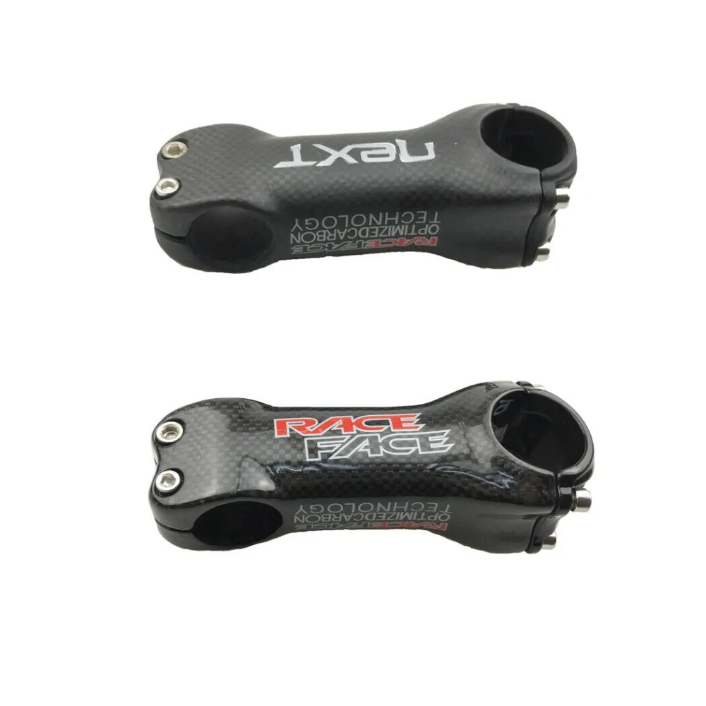 RACE FACE Next Cycling Stem 3k Full Carbon Fiber Bike Stem 70-120mm MTB Road Bicycle Handlebar Stems Stand 6° (6)