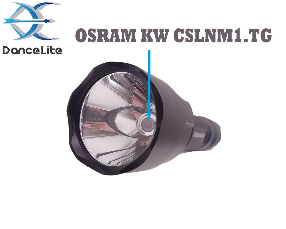 1 шт. супер длинный Дальний свет 3030 Osram KW CSLNM1.TG Hi 10 Вт Светодиодный модуль Drop-in Ремонт Часть Для C8 фонарик