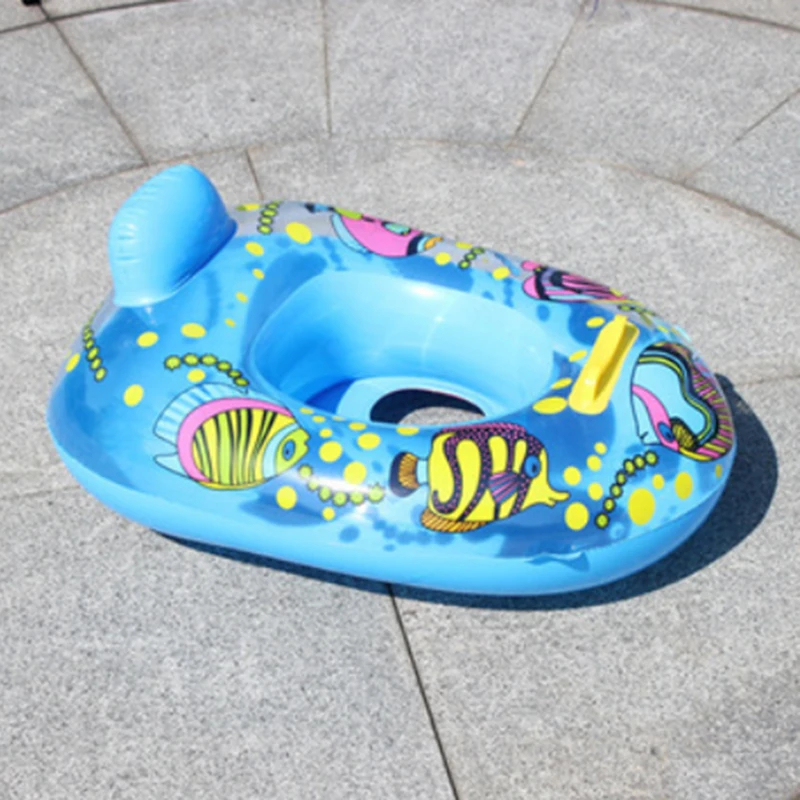 

Swim Ring Pool Aid Trainer Beach Float Inflatable Kids Baby Seat Swimming