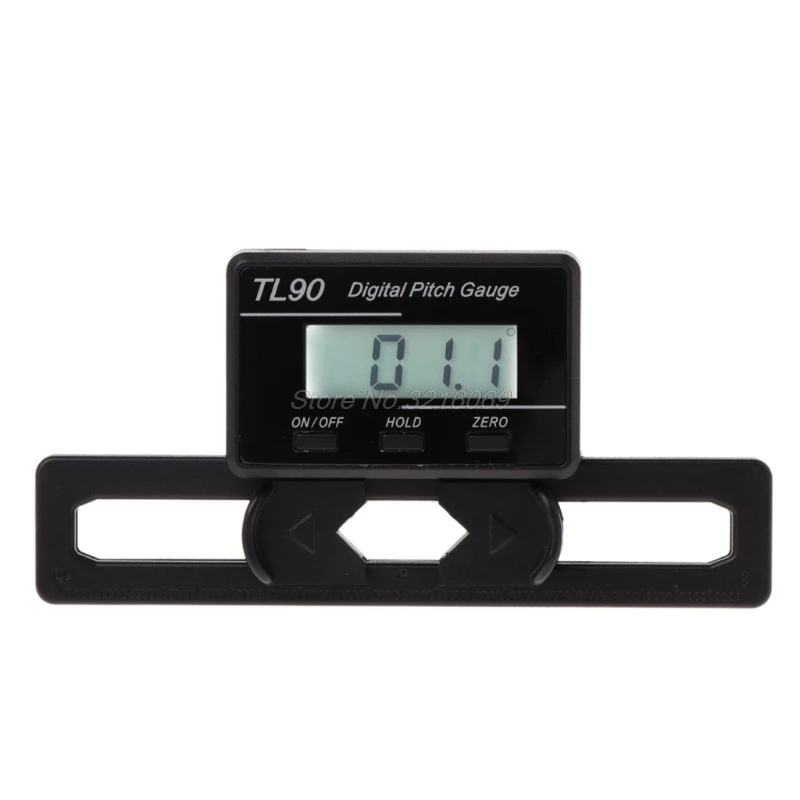 

TL90 Digital Pitch Gauge LCD Backlight Display Blades Angle Measurement Tool Aug28 Drop Ship
