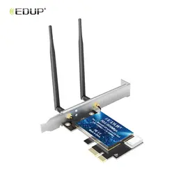 EDUP EP-9631 AC2030 BT5 WiFi PCI Express Беспроводной двухдиапазонный Tech адаптер