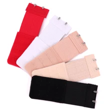 1 шт., женское нижнее белье, эластичная удлиняющаяся пряжка, 2 ряда, 2 крючка, расширители бюстгальтера, регулируемые аксессуары для нижнего белья