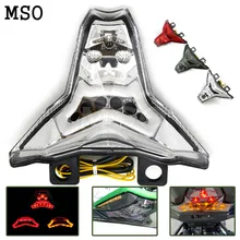 For KAWASAKI Z1000 2014 2015 2016, ZX10R ZX-10R NINJA 2016 Motorcycle Integrated LED Tail Light Brake Turn signal Blinker