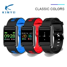 Красочные браслеты крови Давление умный Браслет Фитнес трекер smart Band вызова напомнить связи толчок для Android IOS Телефон