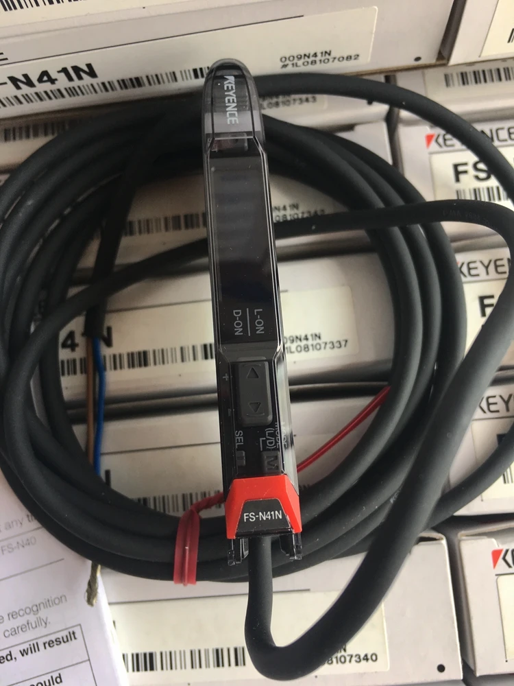 1PC New KEYENCE FS-N41N Digital Fiber Optic Amplifier Sensor Cable FSN41N In Box