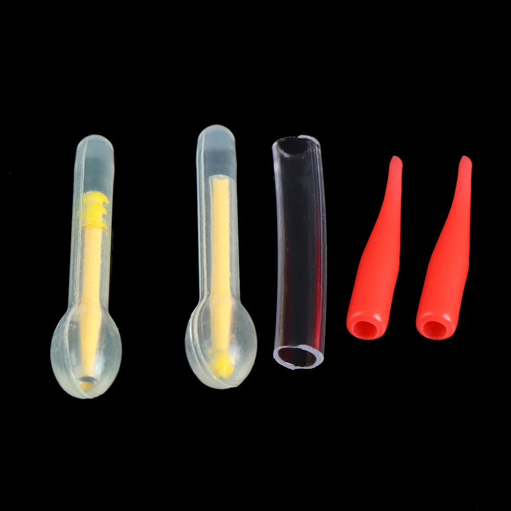

50Pcs Fishing Lightstick Light Night Float 25pcs 4.5*37mm Fishing Fluorescent Rod Lights Dark Glow Stick Fishing Accessories