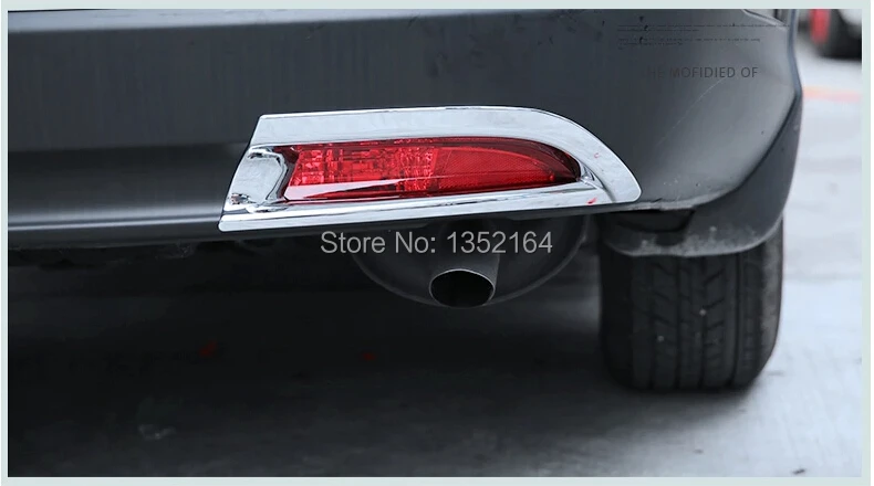 Автомобильный задний противотуманный фонарь для HONDA CR-V, ABS хром, 2 шт./лот, автомобильный Стайлинг