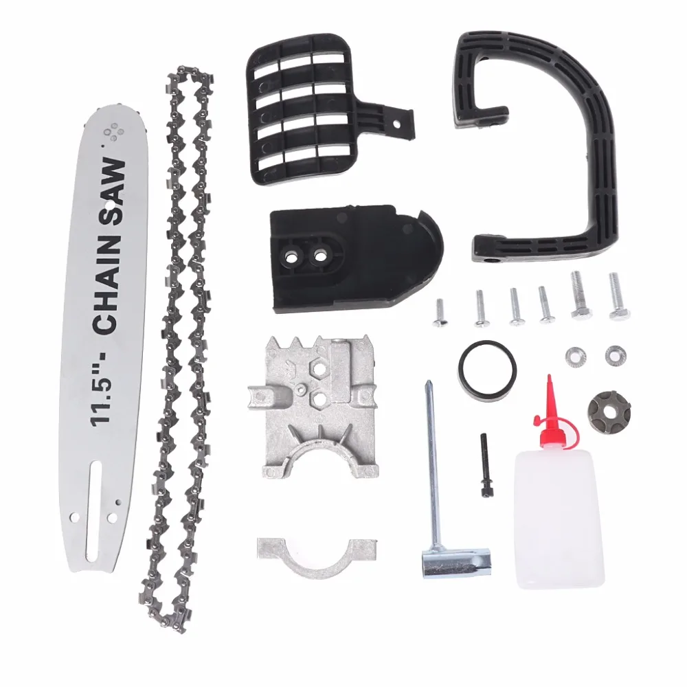 

DIY Electric Saw Chain Chainsaw Stand Bracket Set Wood Cut For Angle Grinder AP16