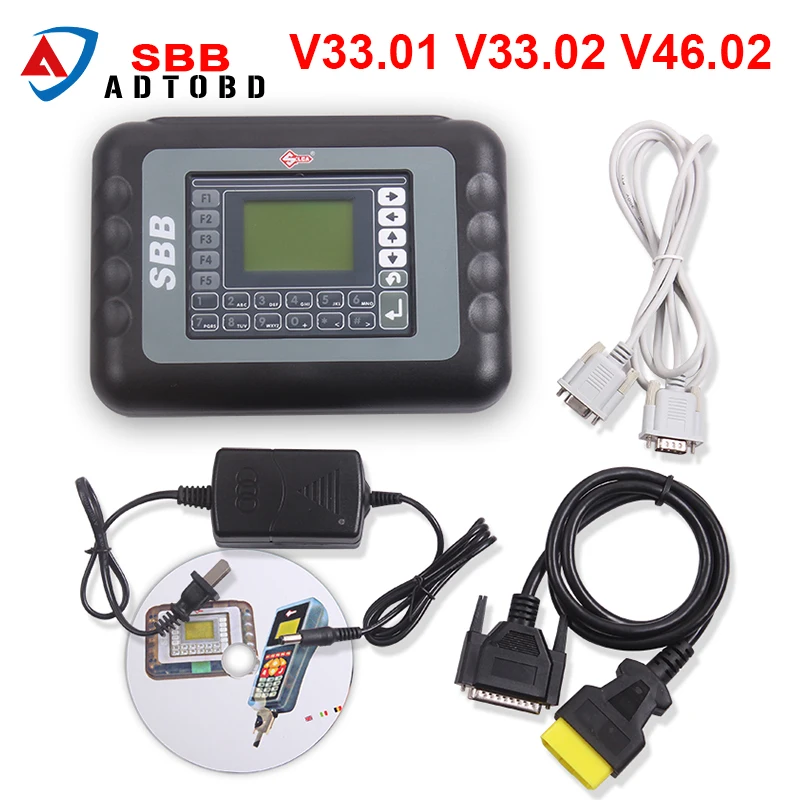 

No Token SBB V46.02 Immobilizer Programmer Support Add More cars Than V33.02 Same as CK100 V46.02 Auto Key Programmer