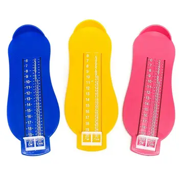 

3 Pcs Kids Foot Measuring Device Children Foot Length Measure Tool, Pink, Blue,Yellow