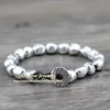 Anslow venta nuevo diseño hecho a mano DIY de aleación de Zinc de cuentas de plata Chapado en amistad pulseras cumpleaños regalo LOW0497LB ► Foto 2/5