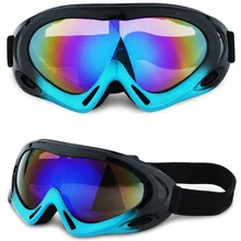 Одиночные линзы ветрозащитные лыжные очки снегоход «Snow» очки UV400 для взрослых детей зимние спортивные очки мотоцикл Велоспорт