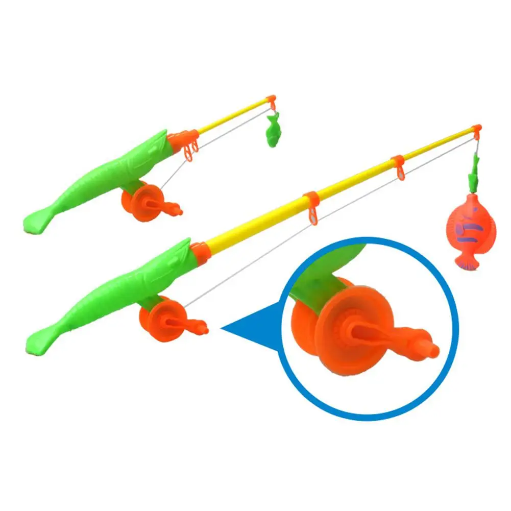Детская Магнитная рыболовная игрушка для родителей и детей, интерактивные игрушки, игровой детский надувной бассейн, удочка, набор, рыба, Детская летняя уличная игрушка