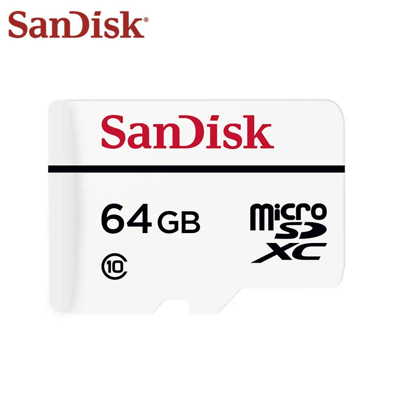 Original SanDisk High Endurance Video Monitoring MicroSD Card Class 10 32G 64G TF Card Memory Card Car DVR Micro SD Card Original SanDisk High Endurance Video Monitoring MicroSD Card Class 10 32G 64G TF Card Memory Card Car DVR Micro SD Card