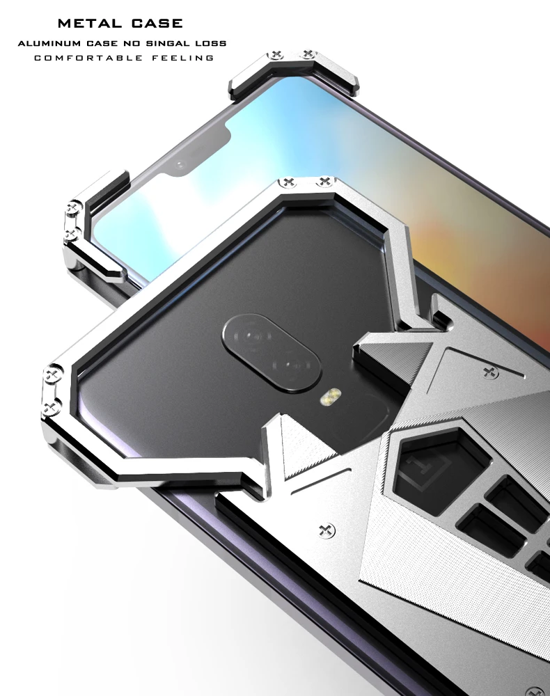 Роскошный Алюминиевый металлический чехол для Huawei mate 20 pro мощный бронированный