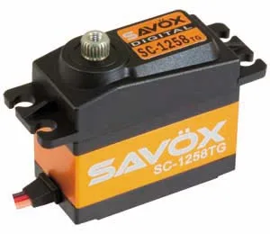 Новый и оригинальный SC-1258TG SAVOX 1258 с высоким крутящим моментом титановый
