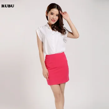 

Fashion Summer Autumn 2016 women skirts plus size high waist work slim feminine pencil skirt open fork sexy office lady skirts
