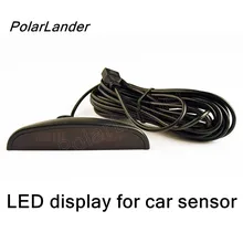 PolarLander Car Auto LED Backlight Display Parking Sensor Sensors for Reverse Backup Parking Radar Monitor Detector System