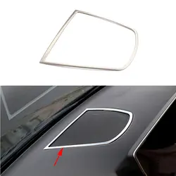 Нержавеющая сталь Серебряные Dashboard центральной консоли Динамик Рамки Накладка для BMW X5 F15 2014-2017 и X6 F16 F86 2015-2017