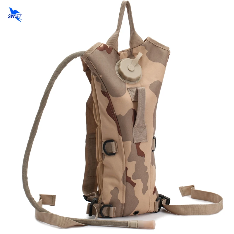 3L Portable Hydration Packs Camo Tactical Bike Bicycle Camel Water