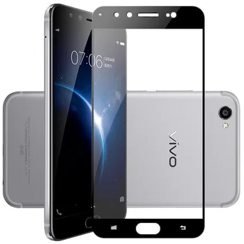 

25 Pcs/Lot Full Coverage Screen Protector For VIVO X9S Full Coverage Protective Films Tempered Glass For VIVO X9S