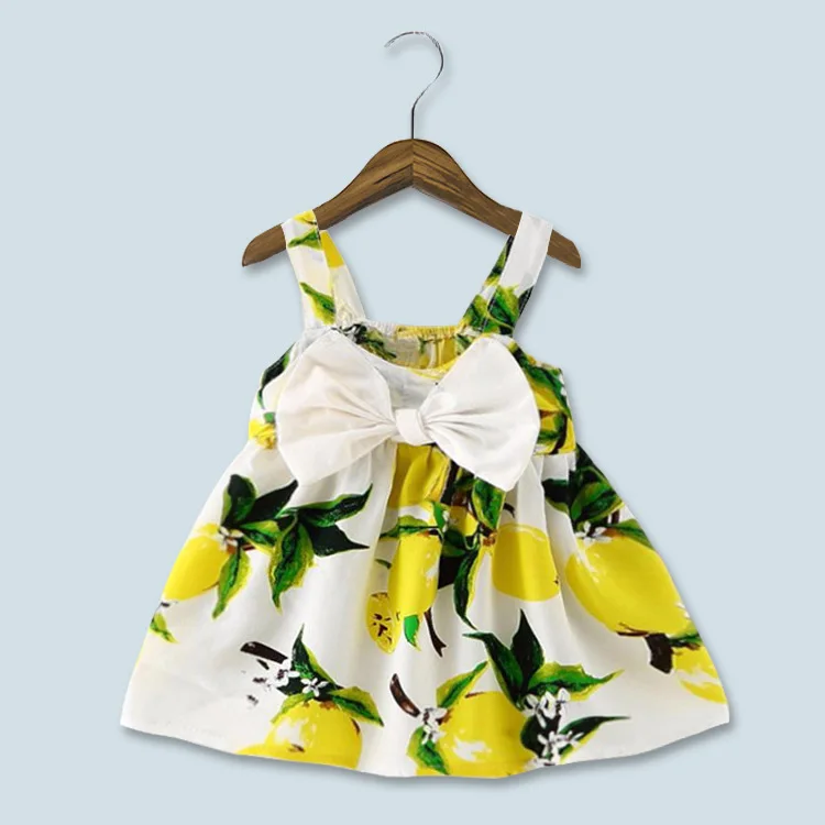 Одежда для маленьких девочек летнее платье без рукавов с бантом на подтяжках Вечерние платья на день рождения платье для новорожденных девочек