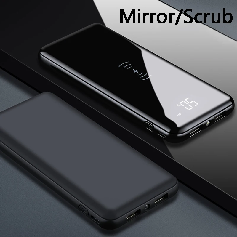 Wholesale price Qi Wireless Charger USB Power Bank 10000mAh for iPhone X Samsung S8 5V/2.1A fast Charge Portable For Cell Phone Wholesale price Qi Wireless Charger USB Power Bank 10000mAh for iPhone X Samsung S8 5V/2.1A fast Charge Portable For Cell Phone