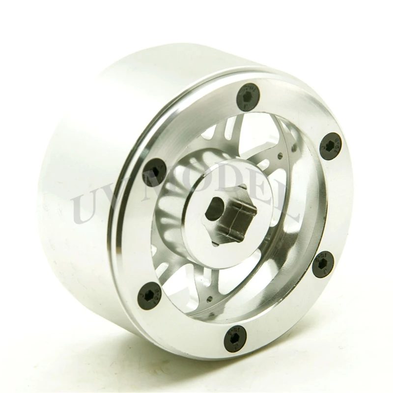 

1/10 2.2inch Alloy beadlock wheels rims for Rock Crawler RC WRAITH Off Road-1pcs