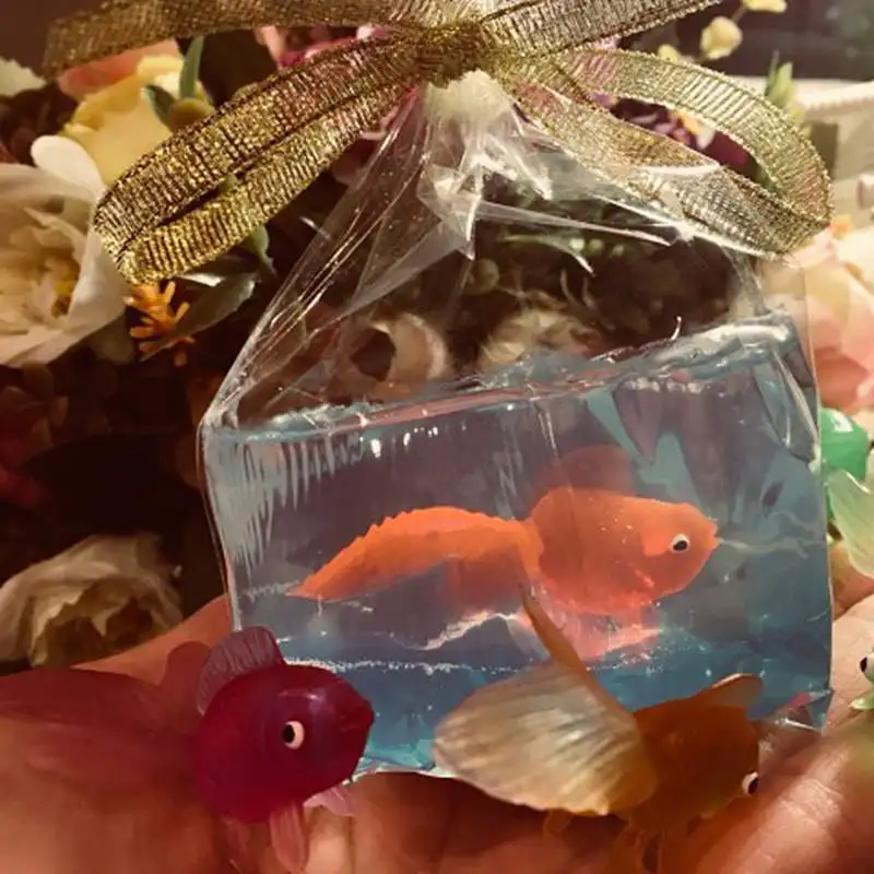 small plastic fish toys
