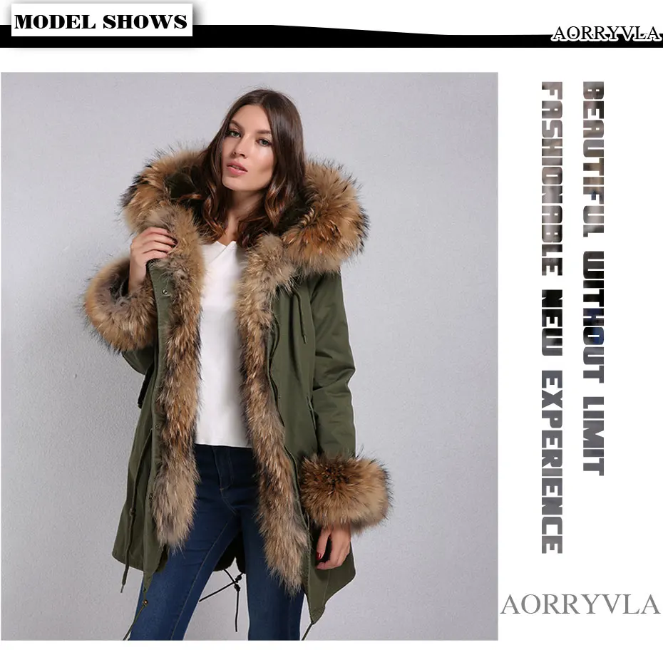 Hooded fur parka (1)