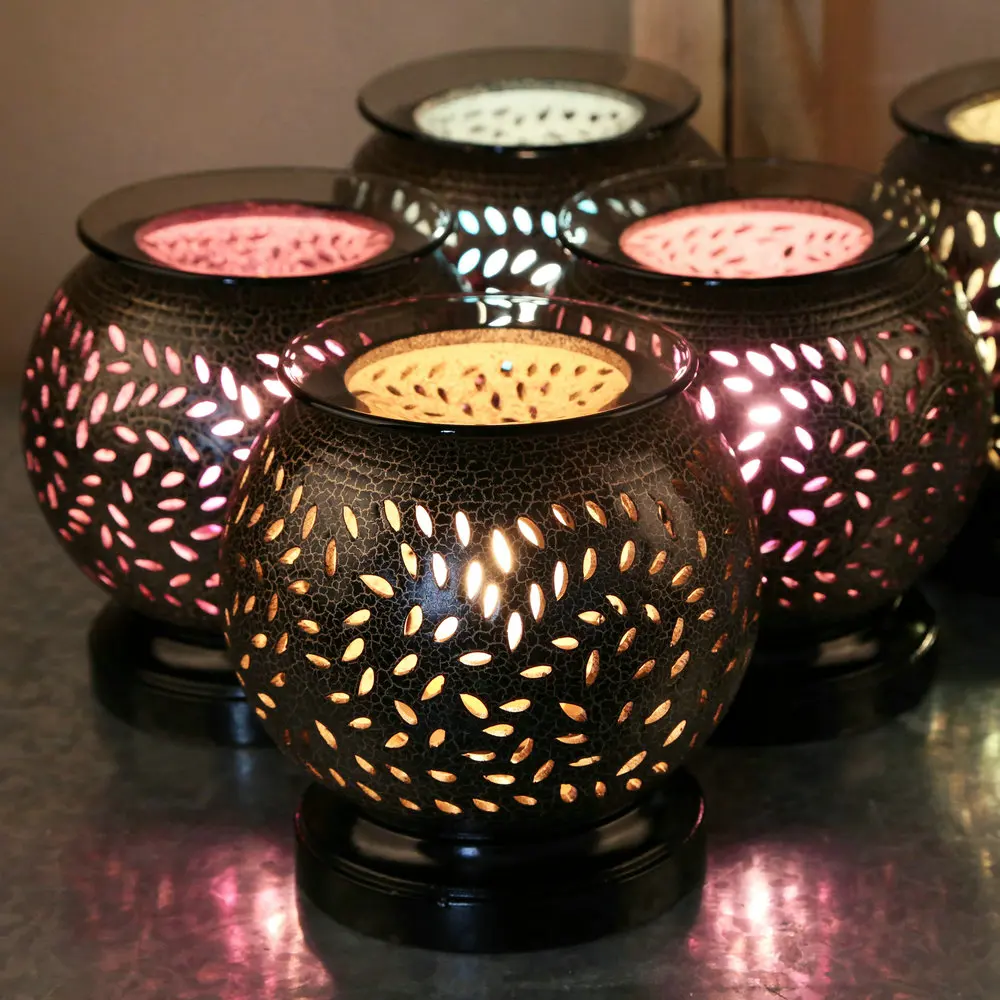 Fang Xi retro ceramic plug lamp oil lamp antique incense burner incense