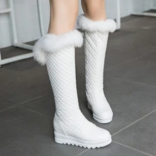 S. Romance/зимние ботинки г. Размер 34-43, женские ботинки женские офисные Ботинки на каблуке с круглым носком женские зимние ботинки черный, белый цвет SB263