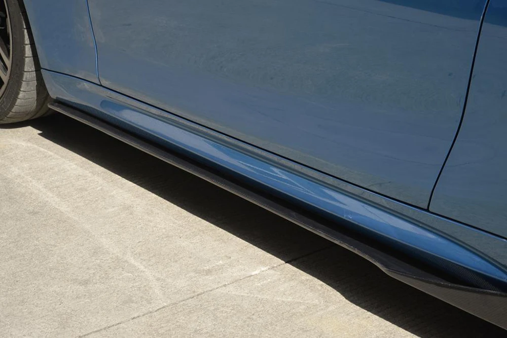 Карбоновое волокно/FRP автомобильные боковые юбки для губ фартук для BMW 2 серии F87 M2 база Coupe 2-двери