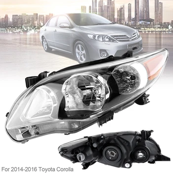 

Waterproof Durable Passenger Side / Left Side Headlight 81110-02B60 Headlight Fit for Toyota Corolla Base / CE / LE 2011-2013
