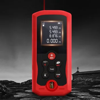 

Laser Range Finder 40m Digital Laser Range Finder Infrared Measuring Instrument Electronic Horizontal Range Finder Laser Ruler