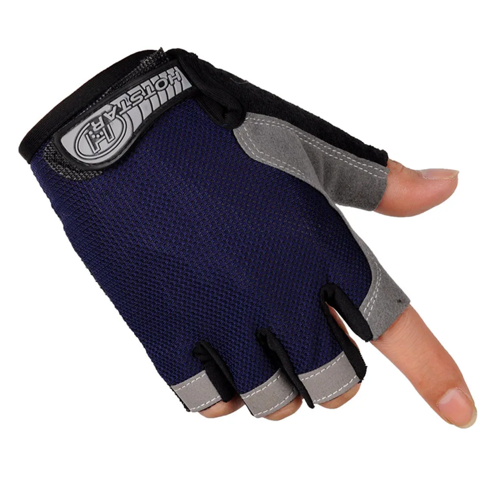 Спортивный велосипед Велоспорт велосипед гель митенки перчатки M/L/XL Для мужчин противоскользящие Велоспорт велосипед одежда для фитнеса Половина Finger