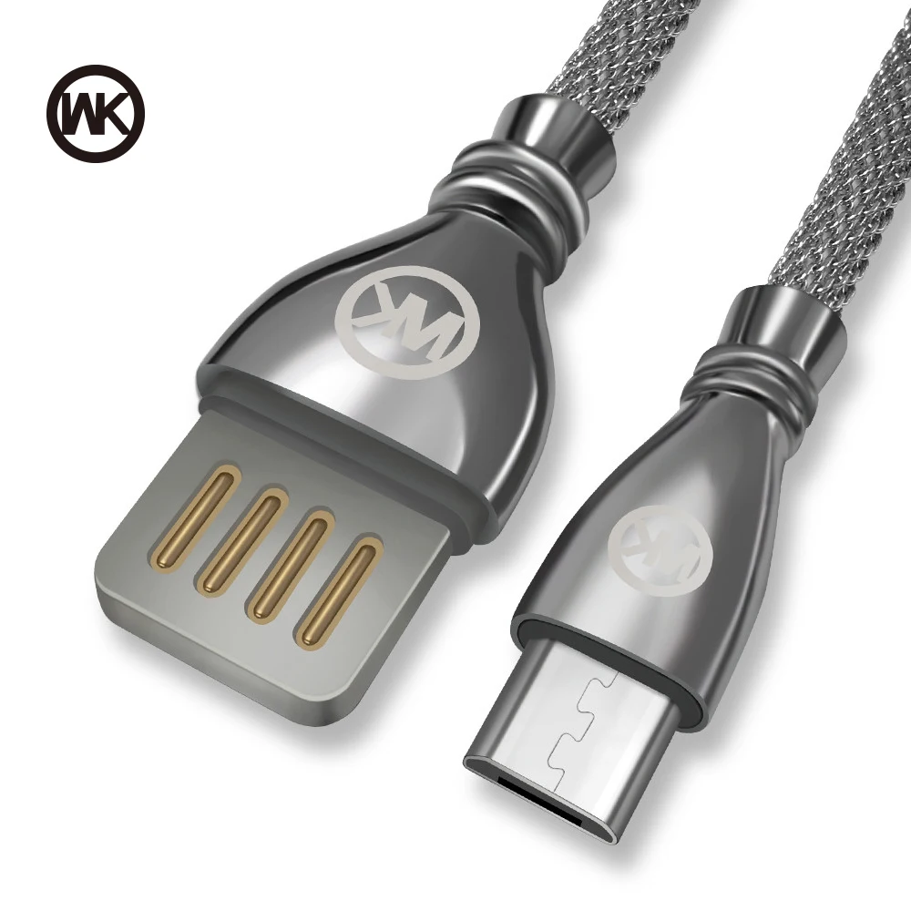 

WK Design Micro USB Cable Fast Charge USB Data Cable for Samsung Xiaomi Tablet Android USB Charging Cord Micro usb Charger Cable