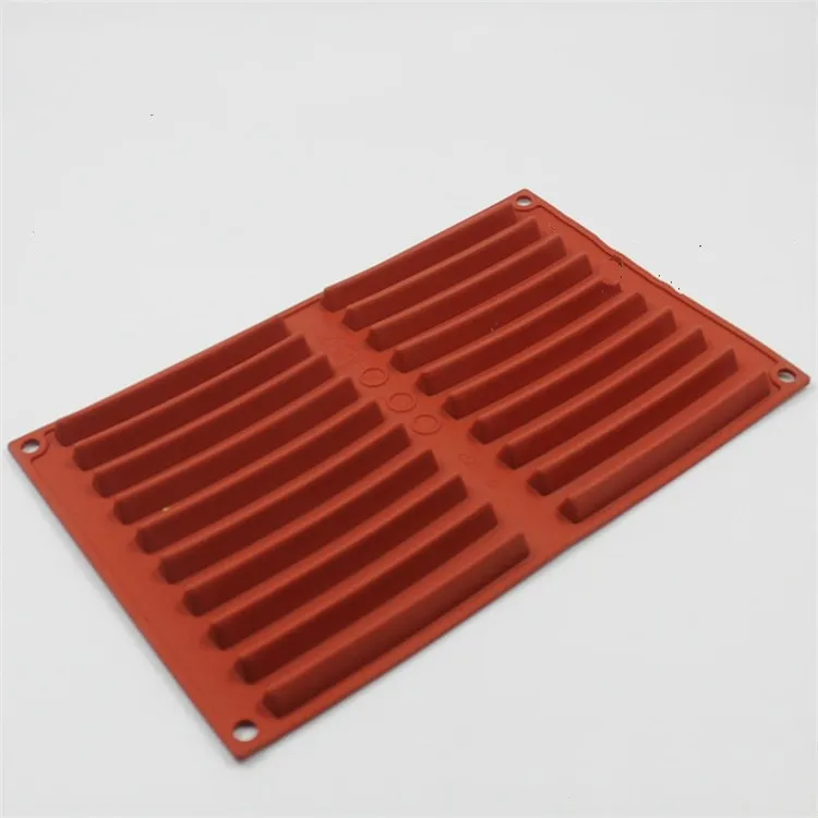 

Silicone triangl strip Cake Chocolate Soap Pudding Jelly Candy Ice Cookie Biscuit Mold Mould Pan Bakeware Wholesales