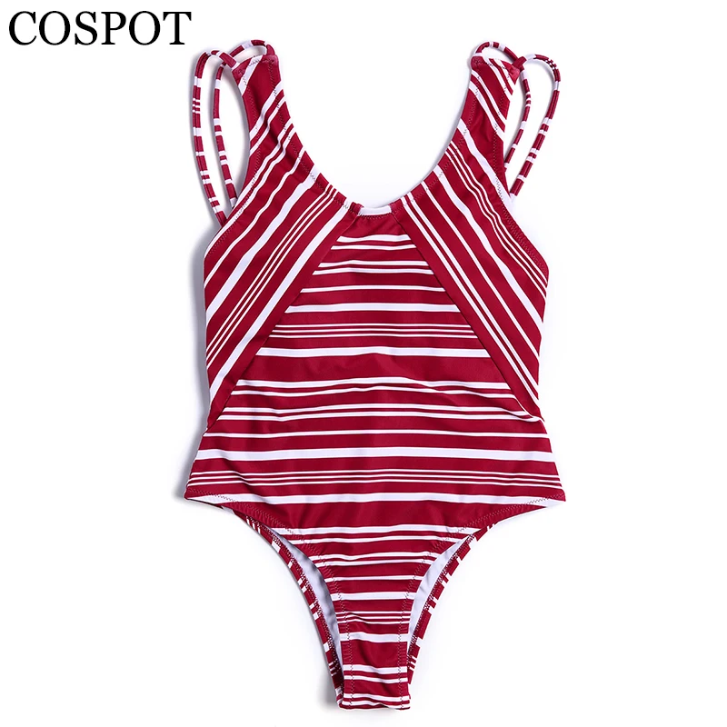 

COSPOT Bikinis 2019 Mujer Swimsuit Swimwear Women Bikini Push Up Bathing Suit Women Striped Sexy Bikini Set Biquinis Feminino