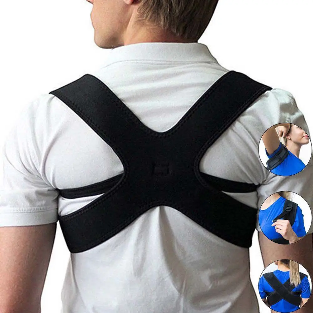 

Magnetic Therapy Adult Corset Back Support Belt Shoulder Waist Corrector Spine Posture Correction Brace Pain Relief Body Shapers