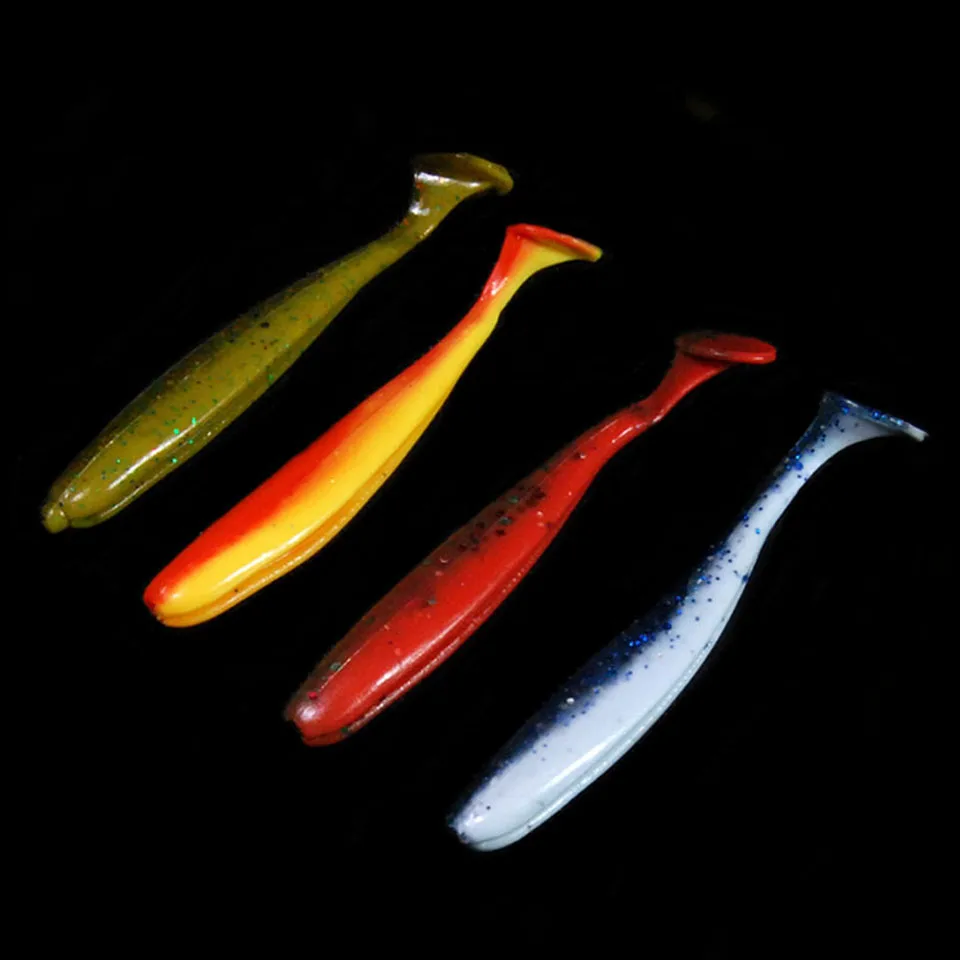 Buy WALK FISH 6PCS/Lot Easy Shiner Soft Lures 70mm