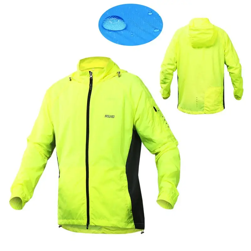 ARSUXEO UV Proof Cycling Jackets MTB Bike Skin windbreaker bicycle