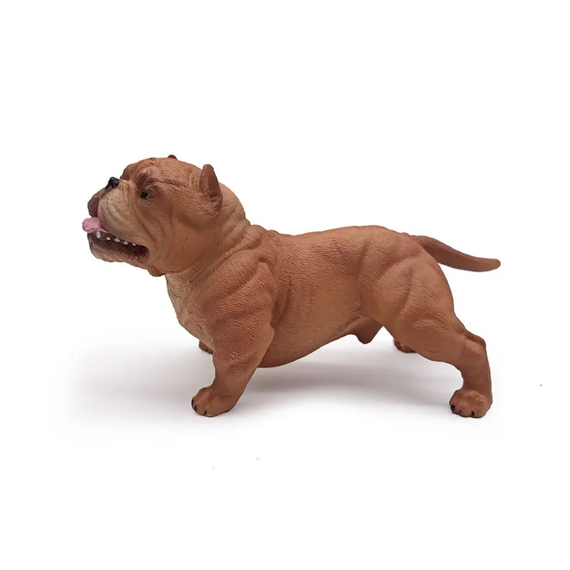 Животное собака Американский Bully Pitbull моделирование модель животного