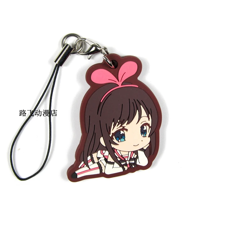 Kizuna AI фигурку аниме модель канальный мобильный телефон школьная сумка резиновый