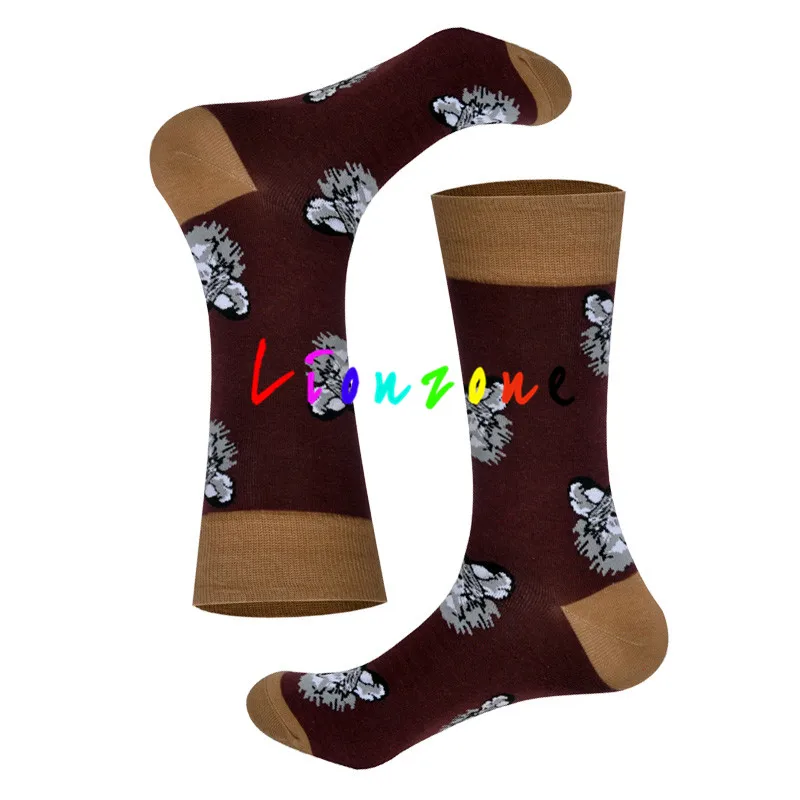 Новое поступление, новинка, чулочно-носочные изделия, носки для женщин и мужчин, унисекс, фанки, собака, мопс, Шиба-ину, бигль, Buldog, милые счастливые носки для любимой, подарок - Цвет: Choice4