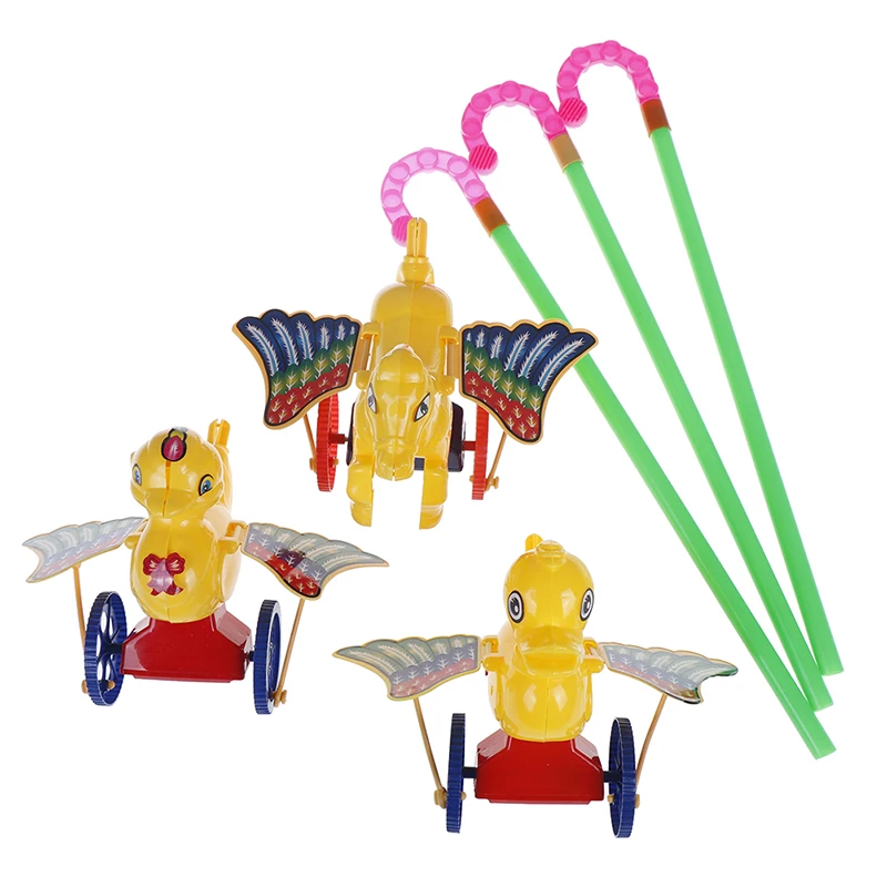 1xToy милый вышибала автомобиль животное Push & Pull игрушки мультфильм младенческой