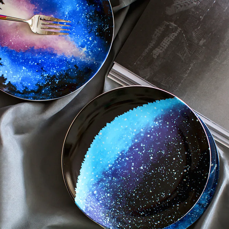 Blue Sky Star Dinner Plates (15)