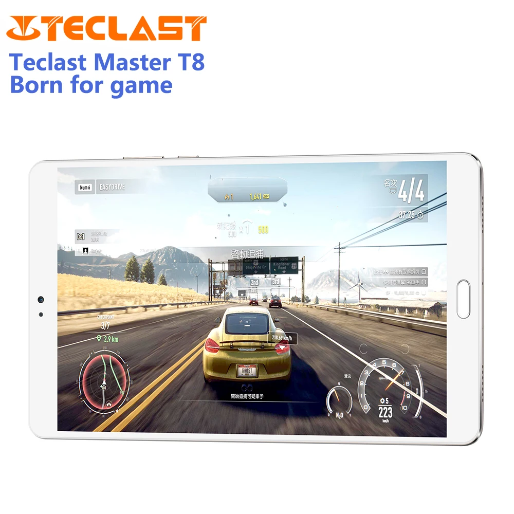 

Teclast Master T8 8.4 Inch Tablet PC Android 7.0 MTK8176 Hexa Core 1.7GHz 4GB RAM 64GB ROM Fingerprint 13MP Front Camera Tablets