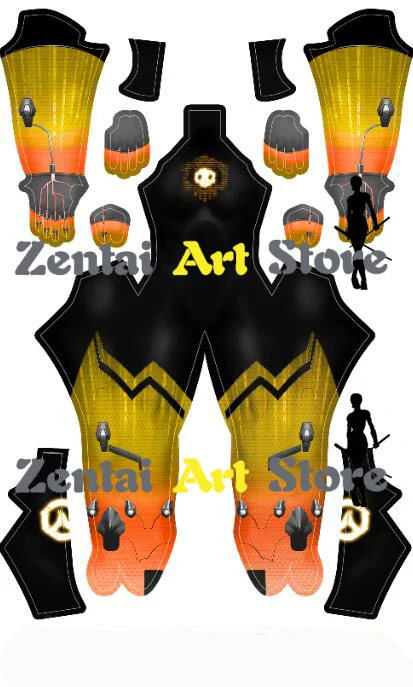 Высокое качество 3D печати Sombra благовония Хэллоуин костюм спандекс игра косплей зентай костюм девушки/женщины/дамы, только боди