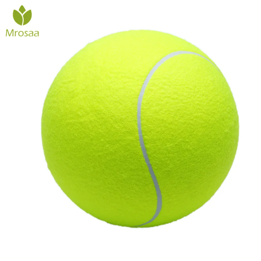 Mrosaa 24CM Giant Tennis Ball Dog Toys Sport Outdoor Game Throw Run